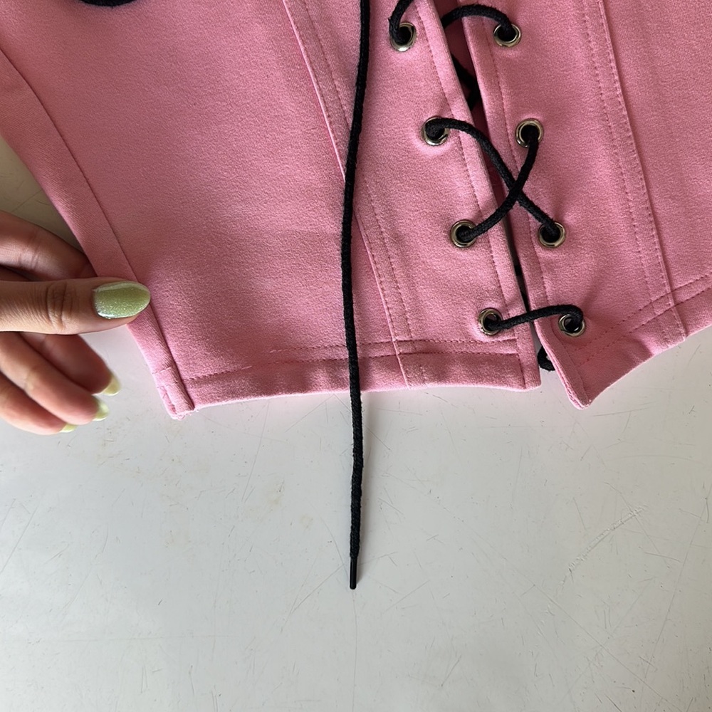 SOLD I.AM.GIA tie front corset 💕💕💕💕 Y2K girl 💅 - Picture 4 of 10